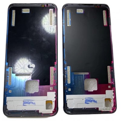 Lcd Frame Middle Chassis For Zte Nubia Red Magic 6 Pro Silver By - Maxbhi Com