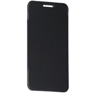 Flip Cover for Intex Aqua GLOW - Black