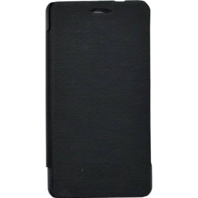 Flip Cover for Intex Cloud X5 - Black