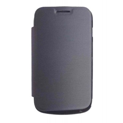 Flip Cover for Micromax X454 - Black