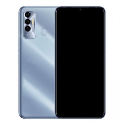 Back Panel Cover For Tecno Spark 7p Blue - Maxbhi Com