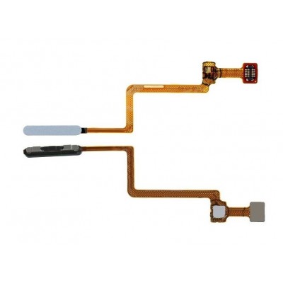 Fingerprint Sensor Flex Cable For Xiaomi Black Shark 4 Pro White By - Maxbhi Com