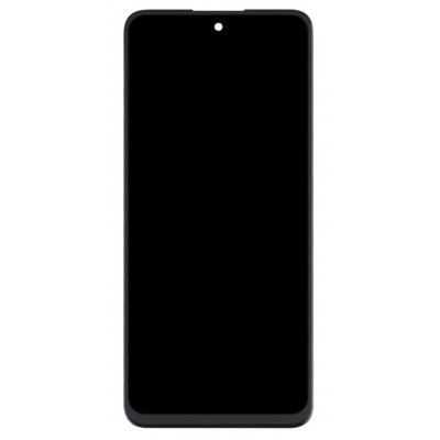 Lcd With Touch Screen For Tcl 20s Black By - Maxbhi Com