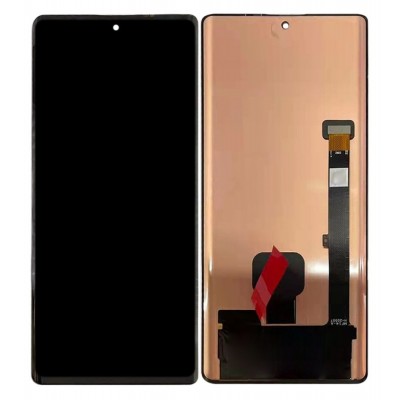 Lcd With Touch Screen For Zte Axon 30 Ultra 5g Blue By - Maxbhi Com