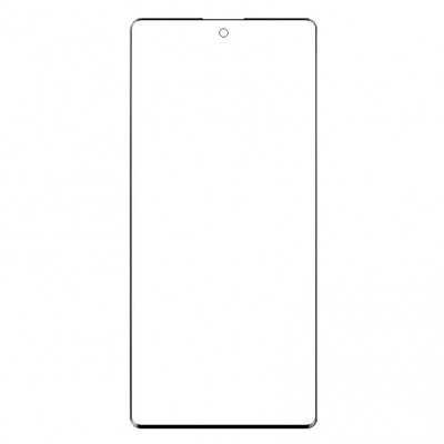 Replacement Front Glass For Zte Axon 30 Ultra 5g White By - Maxbhi Com