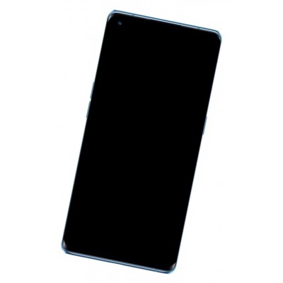 Lcd Frame Middle Chassis For Oppo Reno 6 Pro Plus 5g Black By - Maxbhi Com