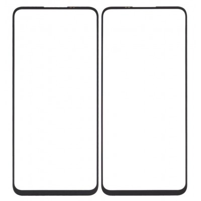 Replacement Front Glass For Tcl 20s Black By - Maxbhi Com