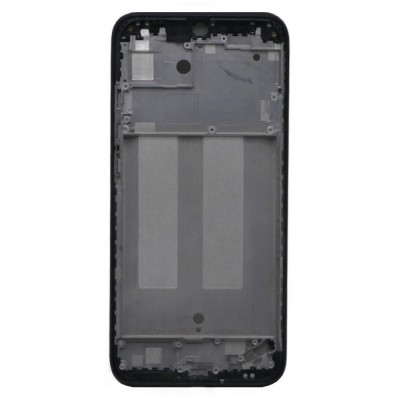 Lcd Frame Middle Chassis For Xiaomi Redmi Y3 Black By - Maxbhi Com