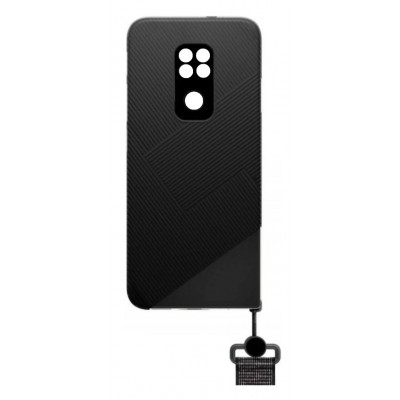 Back Panel Cover For Motorola Defy 2021 Black - Maxbhi Com
