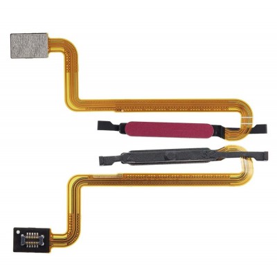 Fingerprint Sensor Flex Cable For Tmobile Revvl V Plus 5g Black By - Maxbhi Com