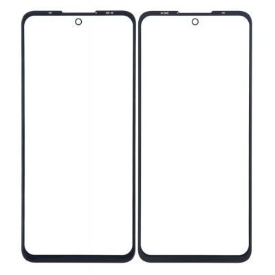 Replacement Front Glass For Motorola Edge 20 Lite Black By - Maxbhi Com
