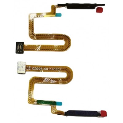 Fingerprint Sensor Flex Cable For Motorola Edge 20 Lite Black By - Maxbhi Com