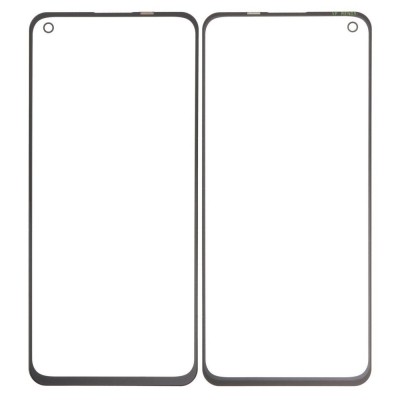 Replacement Front Glass For Oppo Reno6 White By - Maxbhi Com