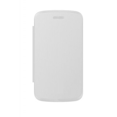 Flip Cover For Huawei Ascend Y201 U8666 White By - Maxbhi.com
