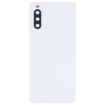 Back Panel Cover For Sony Xperia 10 Iii Lite White - Maxbhi Com