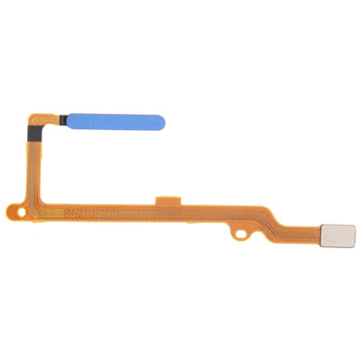 Fingerprint Sensor Flex Cable For Honor X20 Blue By - Maxbhi Com