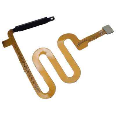 Fingerprint Sensor Flex Cable For Infinix Zero X Black By - Maxbhi Com