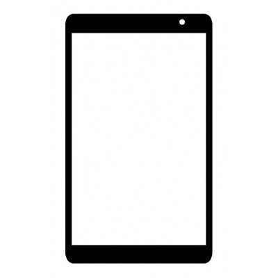 Replacement Front Glass For Blu M8l Plus Black By - Maxbhi Com