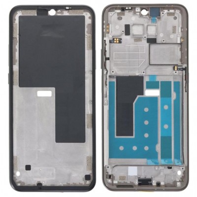 Lcd Frame Middle Chassis For Nokia G300 Grey By - Maxbhi Com
