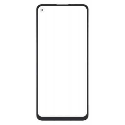 Replacement Front Glass For Oppo K9 Pro 5g Black By - Maxbhi Com