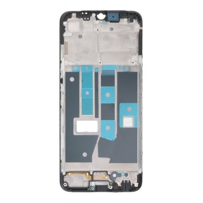 Lcd Frame Middle Chassis For Oppo A54s Black By - Maxbhi Com