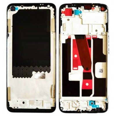Lcd Frame Middle Chassis For Oppo K9s Purple By - Maxbhi Com
