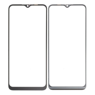 Replacement Front Glass For Oppo A54s Black By - Maxbhi Com