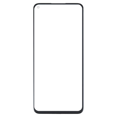 Replacement Front Glass For Oppo K9s Black By - Maxbhi Com