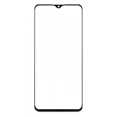 Replacement Front Glass For Vivo Iqoo Z5x Black By - Maxbhi Com