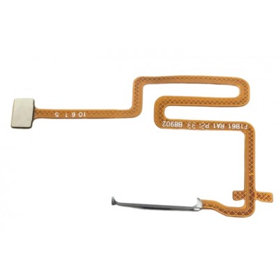 Fingerprint Sensor Flex Cable For Oppo K9s White By - Maxbhi Com