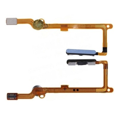 Fingerprint Sensor Flex Cable For Honor 50 Lite Blue By - Maxbhi Com