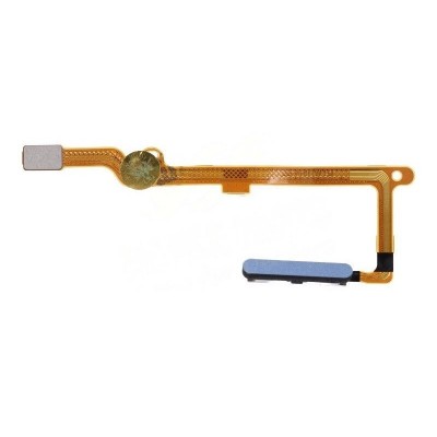 Fingerprint Sensor Flex Cable For Honor 50 Lite Blue By - Maxbhi Com