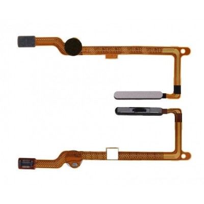 Fingerprint Sensor Flex Cable For Honor 50 Lite White By - Maxbhi Com
