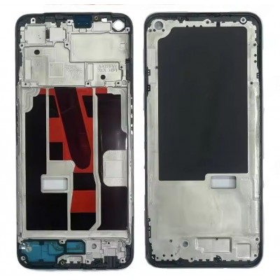 Lcd Frame Middle Chassis For Realme Q3t 5g White By - Maxbhi Com