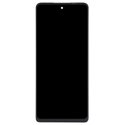 Lcd With Touch Screen For Motorola Moto G200 5g Black By - Maxbhi Com