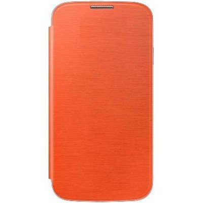 Flip Cover for Samsung Galaxy S4 I545 - Orange