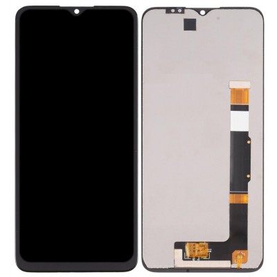 Lcd With Touch Screen For Tcl 20b Black By - Maxbhi Com