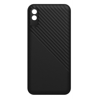 Back Panel Cover For Blu C5l Max Black - Maxbhi Com