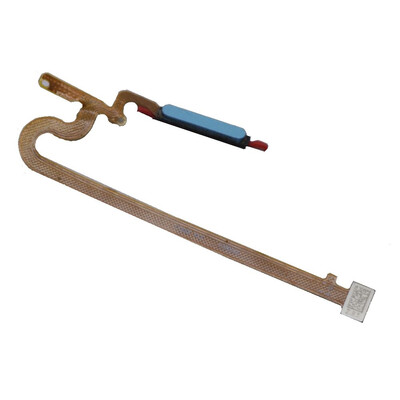 Fingerprint Sensor Flex Cable For Vivo Y32 Blue By - Maxbhi Com
