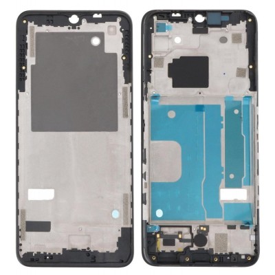 Lcd Frame Middle Chassis For Tcl 30 Xe 5g Black By - Maxbhi Com