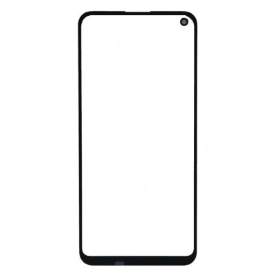 Replacement Front Glass For Huawei Y7p White By - Maxbhi Com
