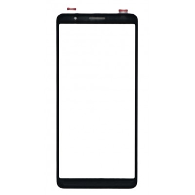 Replacement Front Glass For Samsung Galaxy M01 Core Blue By - Maxbhi Com