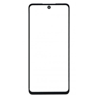 Replacement Front Glass For Tecno Pova 5g Black By - Maxbhi Com