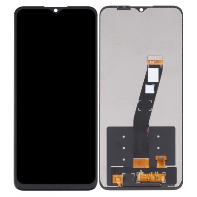 Lcd With Touch Screen For Tcl 20y White By - Maxbhi Com