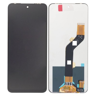 Lcd With Touch Screen For Tecno Pova 4 Grey By - Maxbhi Com