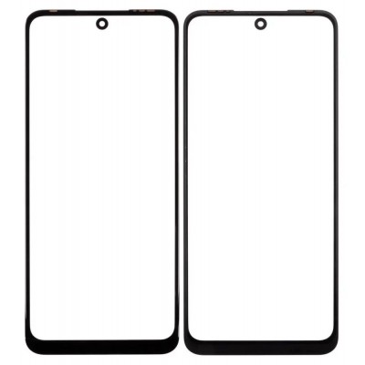 Replacement Front Glass For Tecno Pova 4 Black By - Maxbhi Com