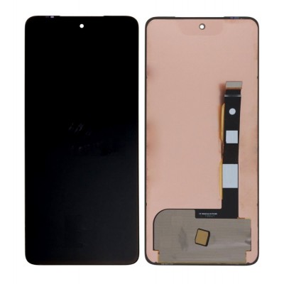 Lcd With Touch Screen For Motorola Moto G72 White By - Maxbhi Com