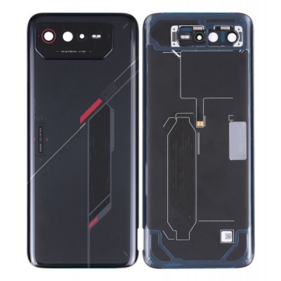 Back Panel Cover For Asus Rog Phone 6 Black - Maxbhi Com
