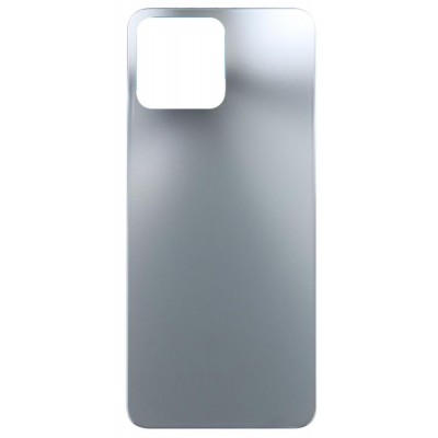 Back Panel Cover For Honor X8 Silver - Maxbhi Com