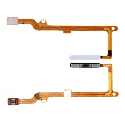 Fingerprint Sensor Flex Cable For Honor X8 Silver By - Maxbhi Com